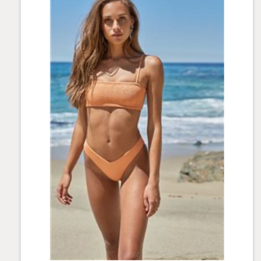🔥 Kendall & Kylie orange bikini BNWT